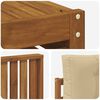 vidaXL Set di divani da esterno con cuscino 8 pcs Naturale e Beige