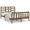 vidaXL Giroletto senza Materaso Ambra in Legno Massello 140x190 cm