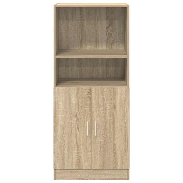 vidaXL Mobile da Cucina Rovere Sonoma 57x41,5x131,5 cm in Truciolato