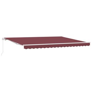 vidaXL Tenda da Sole Retrattile Manuale Bord&ograve; 450x300 cm