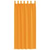 vidaXL Tende in Voile con Passanti 2 pz Arancio 140x225 cm
