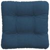 vidaXL Cuscini per Seduta 4 pcs Blu 45 x 45 x 12 cm Tessuto