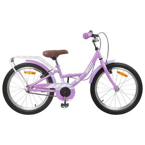 vidaXL Bicicletta per Bambini 18 Pollici per bambini dai 5 ai 7 anni