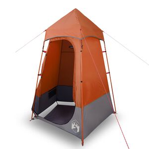 vidaXL Tenda per Toilette Arancione Impermeabile