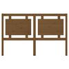 vidaXL Testiera per Letto ambra 155,5x4x100 cm Legno Massello di Pino