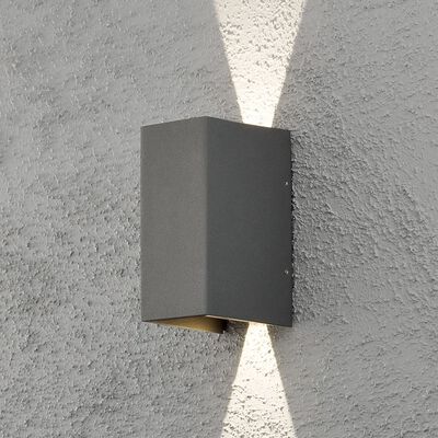KONSTSMIDE Lampada da Parete a LED Cremona 2x3 W 11x8x17 cm