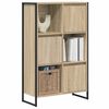 vidaXL Armadio per Libri Sonoma 68 x 30 x 108.5 cm Legno multistrato