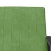 vidaXL poltrona Verde chiaro 59 x 75 x 78 cm Velluto