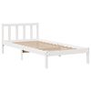 vidaXL Letto senza Materasso Bianco 90x190 cm in Legno Massello Pino