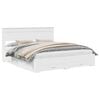 vidaXL Struttura del letto Bianco 180 x 200 cm Legno ingegnerizzato