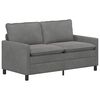vidaXL Divano Grigio scuro 156 x 81 x 87,5 cm Velluto