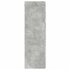 vidaXL Mobile TV da parete 2 pcs Calcestruzzo 30 x 31 x 100 cm