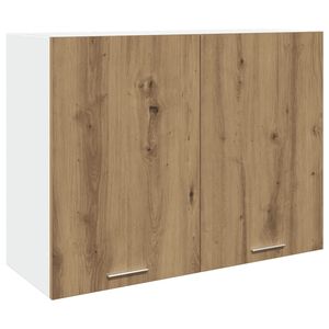 vidaXL Mobile Pensile &ldquo;Lyon&rdquo; Rovere Artigianale 80x31x60 cm