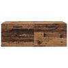 vidaXL Mobiletto a muro Legno vecchio 100 x 36,5 x 35 cm