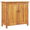 vidaXL Mobile da Giardino75x35x70 cm in Legno Massello di Acacia