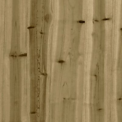vidaXL Tavolo da Picnic 105x134x75 cm in Legno Impregnato di Pino