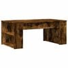 vidaXL Tavolino da Salotto Rovere Fumo 102x55x42 cm Legno Multistrato