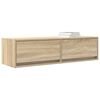 vidaXL Mobile TV rovere sonoma 100 x 31 x 25,5 cm Legno multistrato