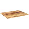 vidaXL Piano per Tavolo 100x80x3,8 cm Rettangolare Legno Mango Grezzo