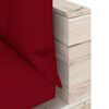 vidaXL Set Salotto Giardino su Pallet Cuscini 6 pz in Legno di Pino
