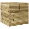 vidaXL Fioriera da Giardino 70x70x68,5 cm in Legno di Pino Impregnato
