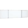 vidaXL Lavagna Magnetica Pieghevole 160x40x1,7 cm in Alluminio