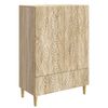 vidaXL Credenza Rovere Sonoma 66 x 34,5 x 95 cm Legno ingegnerizzato