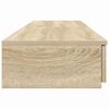 vidaXL Cassetti per letto Rovere Sonoma 150 x 36,5 x 16,5 cm