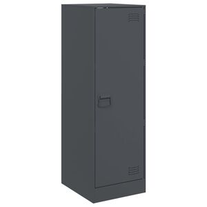 vidaXL Credenza Antracite 34,5x39x107 cm in Acciaio