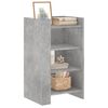 vidaXL Credenza Grigio Cemento 45x35x75 cm in Legno Multistrato