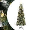 vidaXL Albero di Natale artificiale Verde 240 cm