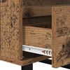 vidaXL Credenza con cassetto Legno vecchio Legno multistrato