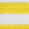 vidaXL Paravento da Balcone Giallo e Bianco 75x300 cm in HDPE