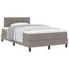 vidaXL Letto a molle con testiera Talpa 120 x 200 cm Tessuto