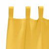 vidaXL Tende Blackout con Anelli 2 pcs Giallo senape 225 x 140 cm