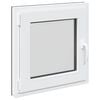vidaXL Finestra per Soffitta RISOR 50 x 50 cm PVC e Vetro Antracite