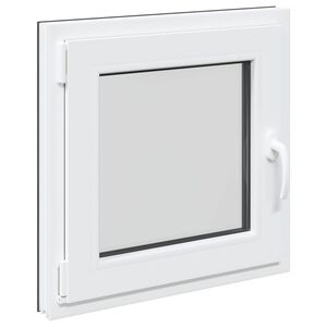 vidaXL Finestra per Soffitta RISOR 50 x 50 cm PVC e Vetro Antracite