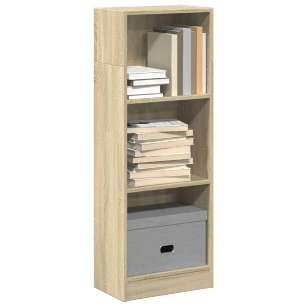 vidaXL Libreria Rovere Sonoma 40x24x109 cm in Truciolato