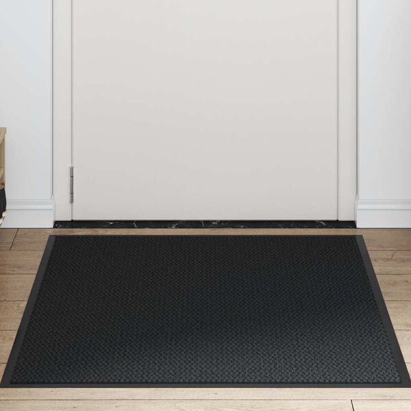 vidaXL Zerbino Nero 80x120 cm