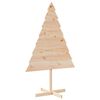 vidaXL Albero di Natale Decorativo in Legno 150 cm in Legno Massello