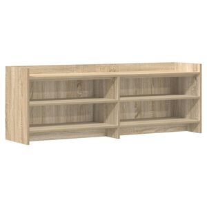 vidaXL Mobile TV 135 x 33 x 47 cm Rovere Sonoma Legno ingegnerizzato
