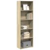 vidaXL Libreria Rovere Sonoma 60x30x189 cm in Legno Multistrato
