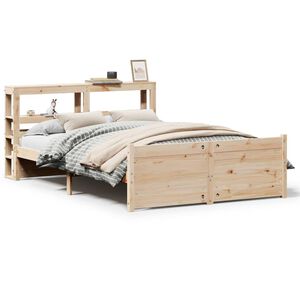 vidaXL Giroletto con Testiera 140x200 cm in Legno Massello di Pino