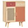 vidaXL Credenza con Cassetti 60x30x75,5 cm in Legno Multistrato
