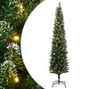 vidaXL Albero di Natale Artificiale Sottile con 150 LED 150 cm
