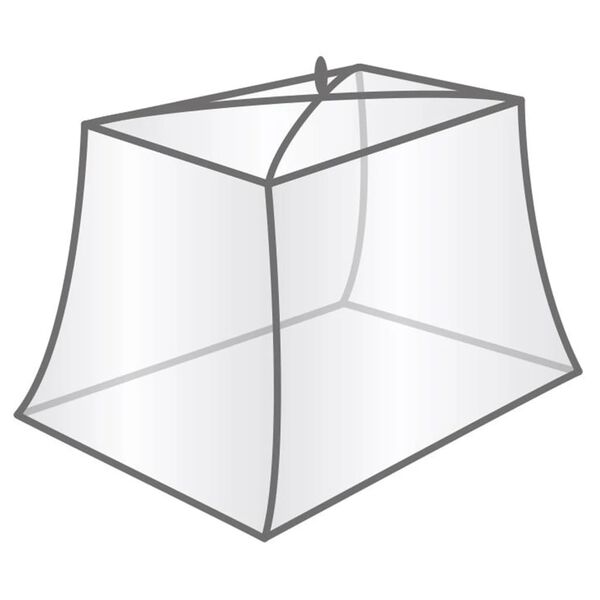 Travelsafe Zanzariera Tropical a Cubo 2 Persone Bianca