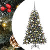 vidaXL Albero di Natale artificiale con 150 LED Verde 120 cm