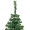 vidaXL Albero di Natale con 300 LED con supporto Verde 180 cm PVC