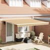 vidaXL Tenda Retrattile Multicolore 400 × 350 cm Poliestere