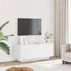 vidaXL Mobile Porta TV Bianco 100x35x40 cm in Legno Multistrato